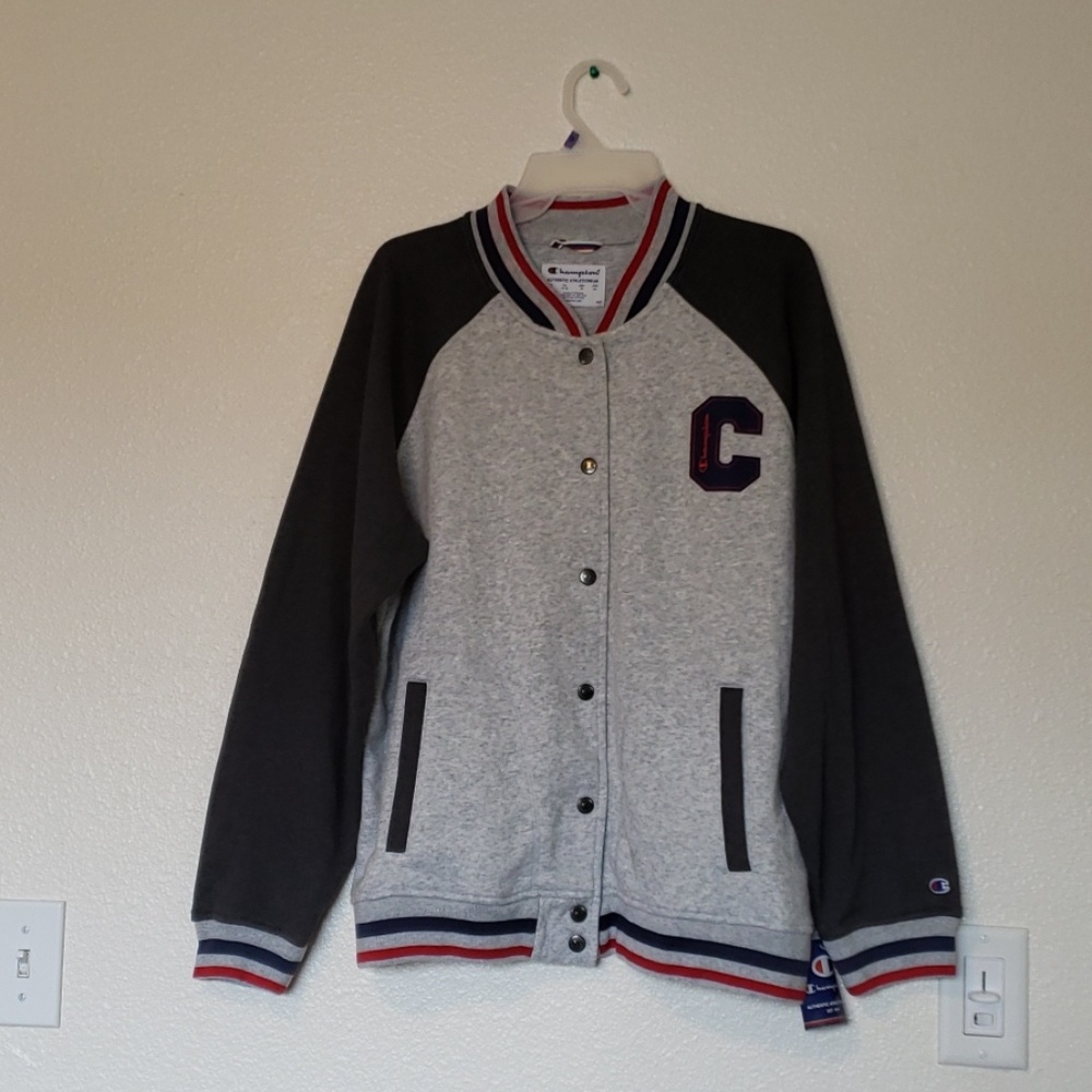 Champion fleece bomber jacket
